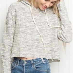 Brandy Melville- Cut Off Sasha Hoodie